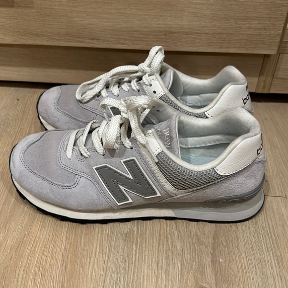 New Balance Shoes - New balance 574 sneakers gray white size 8